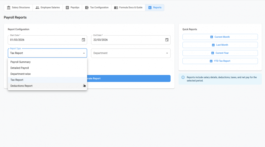 Payroll Reports 2 - Amatia HCM